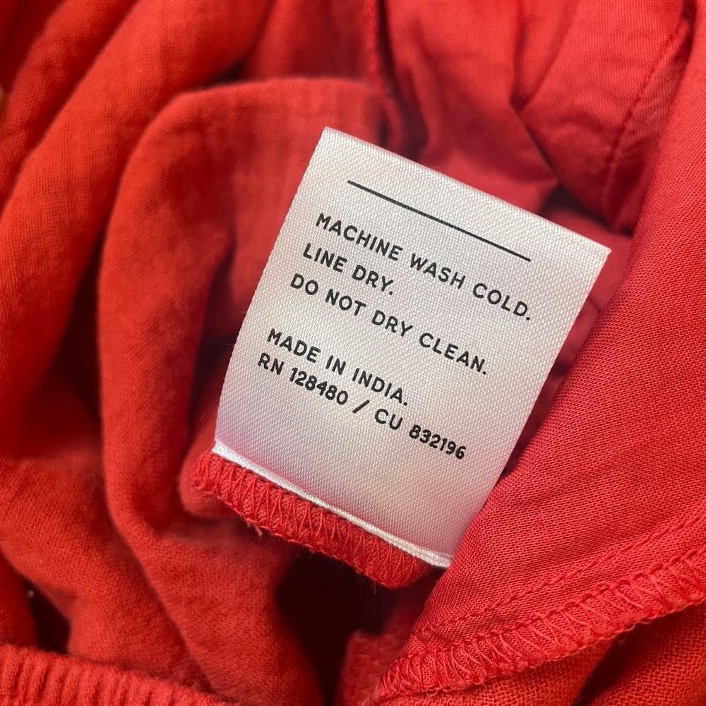 Pact womens organic cotton wide leg pull‎ on pants size XL slouchy oversized - Picture 6 of 12